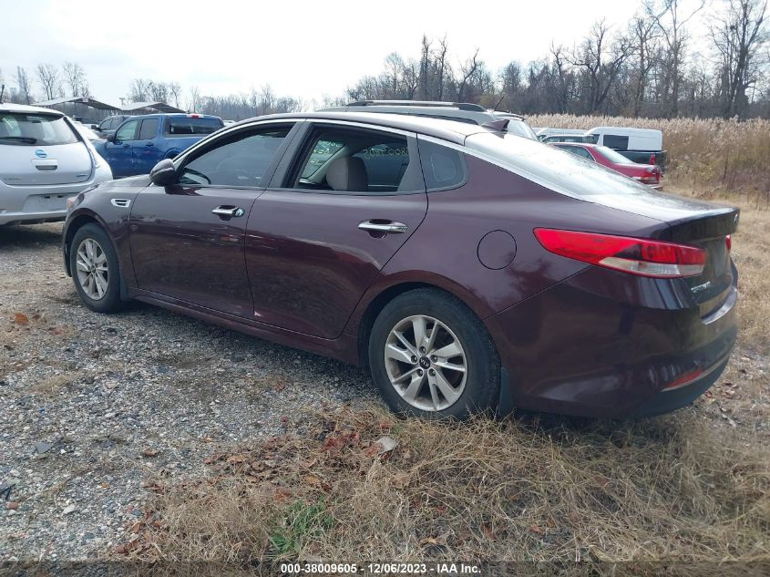 2016 KIA OPTIMA LX - 5XXGT4L30GG075101