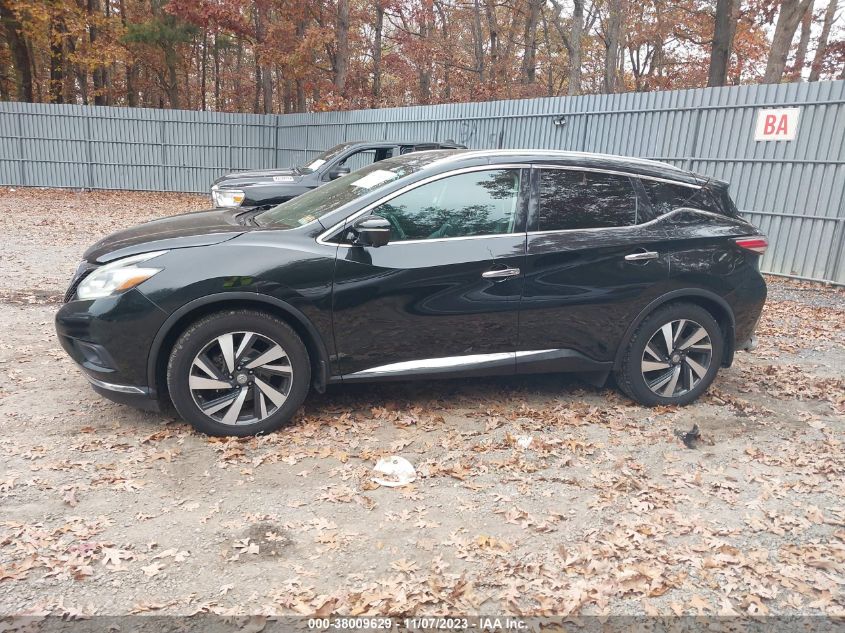 2015 NISSAN MURANO PLATINUM - 5N1AZ2MH7FN210642