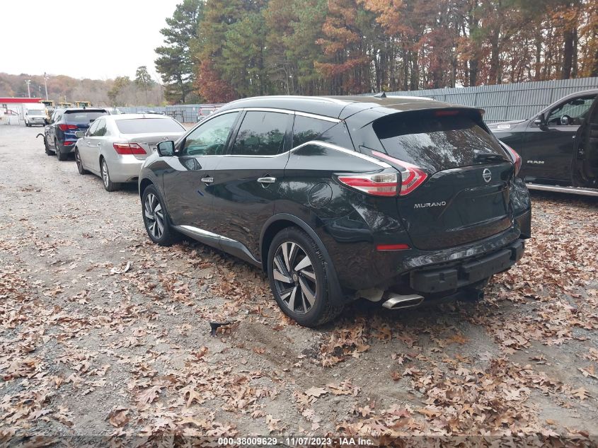 2015 NISSAN MURANO PLATINUM - 5N1AZ2MH7FN210642