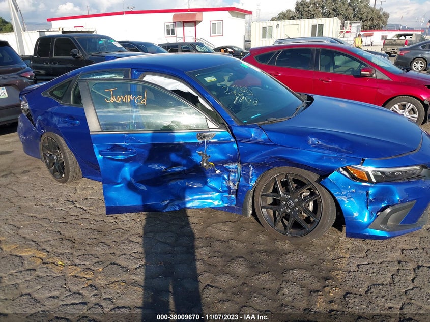 VIN 2HGFE2F56NH558269 2022 HONDA CIVIC SPORT