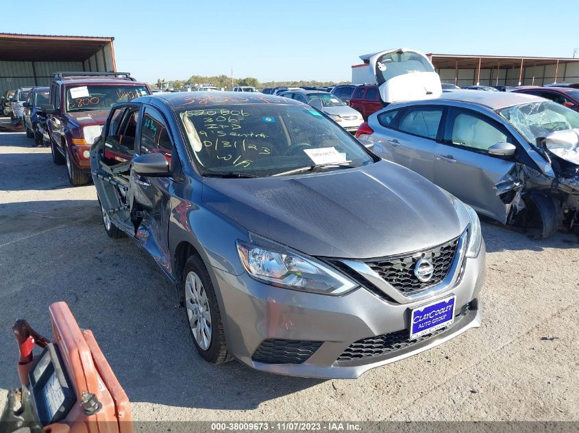 2019 NISSAN SENTRA S/SV/SR/SL - 3N1AB7AP1KY266531
