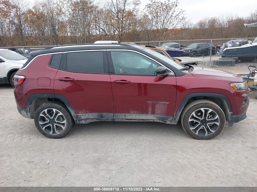 2022 JEEP COMPASS LIMITED - 3C4NJDCB1NT183765