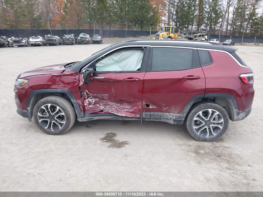 2022 JEEP COMPASS LIMITED - 3C4NJDCB1NT183765
