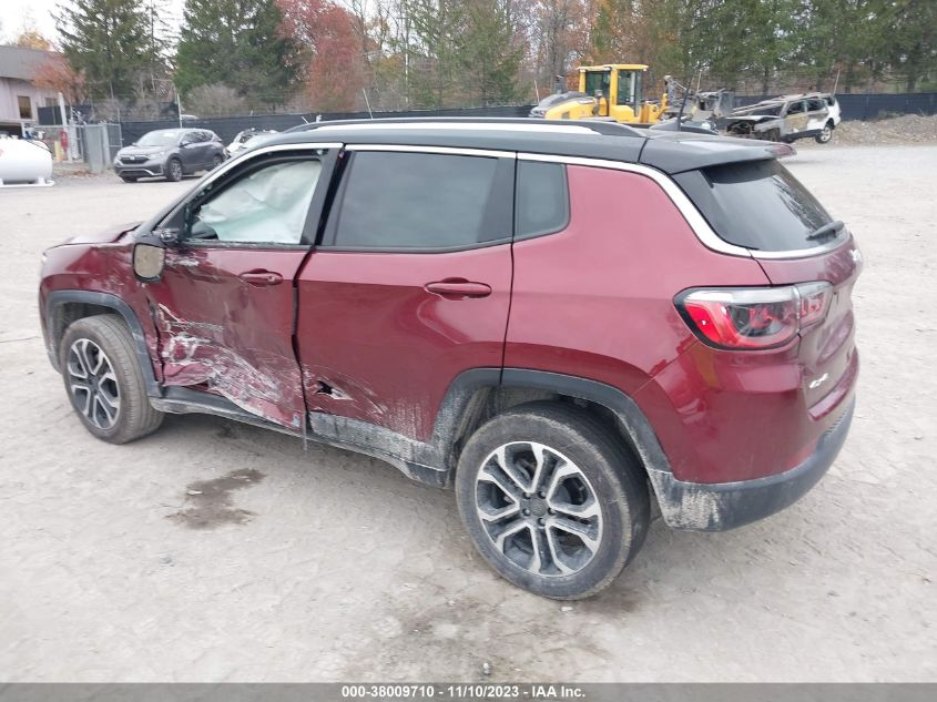 2022 JEEP COMPASS LIMITED - 3C4NJDCB1NT183765