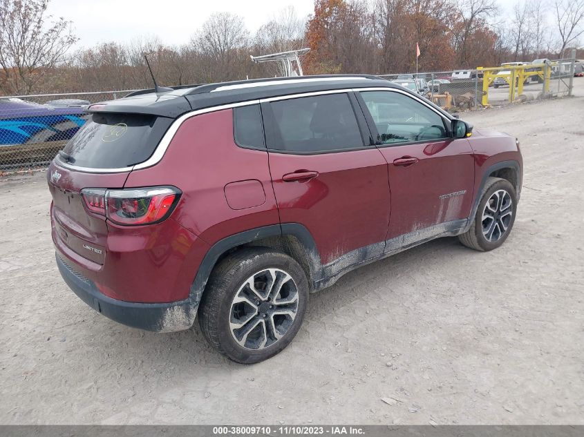 2022 JEEP COMPASS LIMITED - 3C4NJDCB1NT183765