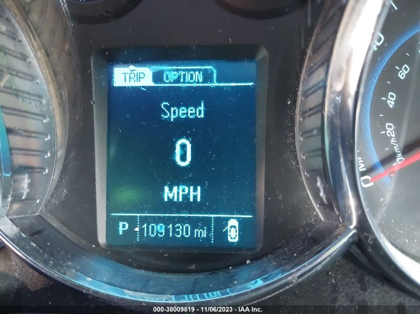2013 CHEVROLET CRUZE LTZ - 1G1PG5SBXD7329400