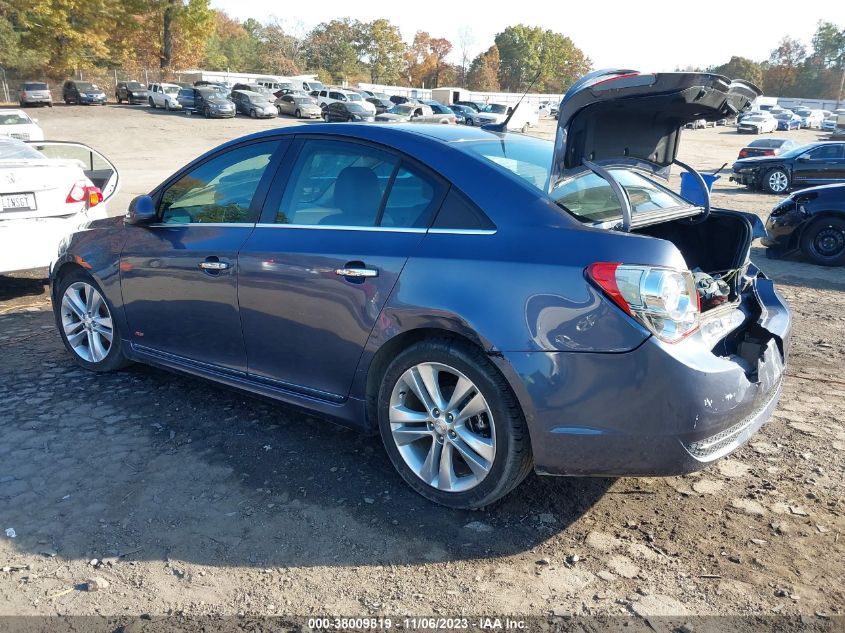 2013 CHEVROLET CRUZE LTZ - 1G1PG5SBXD7329400