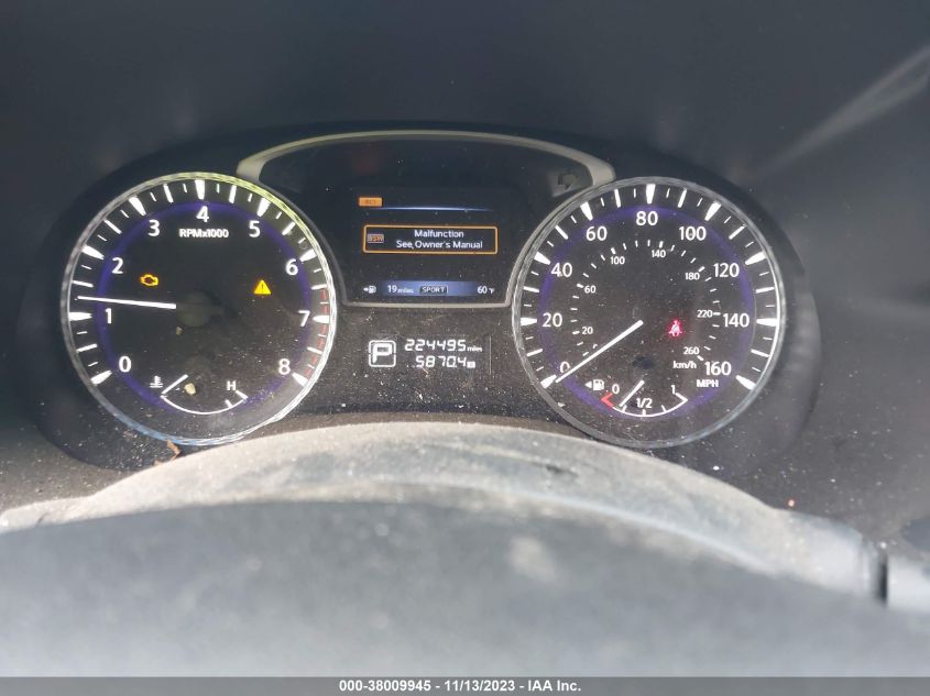 2013 INFINITI JX - 5N1AL0MN6DC320554