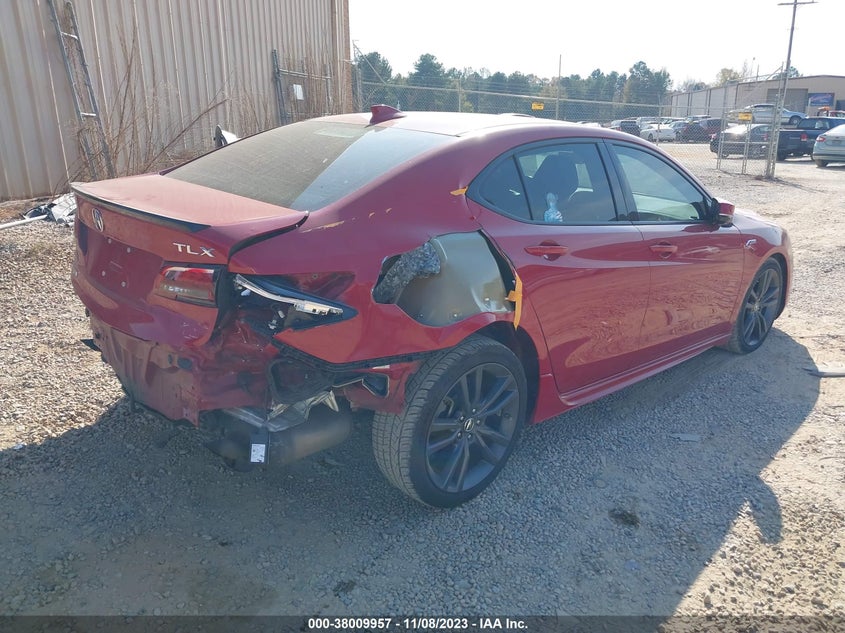 VIN 19UUB2F66JA007888 2018 ACURA TLX TECH+A/TCH+AR