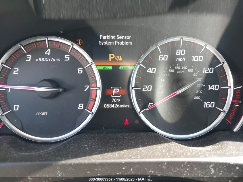 VIN 19UUB2F66JA007888 2018 ACURA TLX TECH+A/TCH+AR