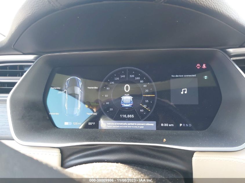 2014 TESLA MODEL S - 5YJSA1H14EFP50390
