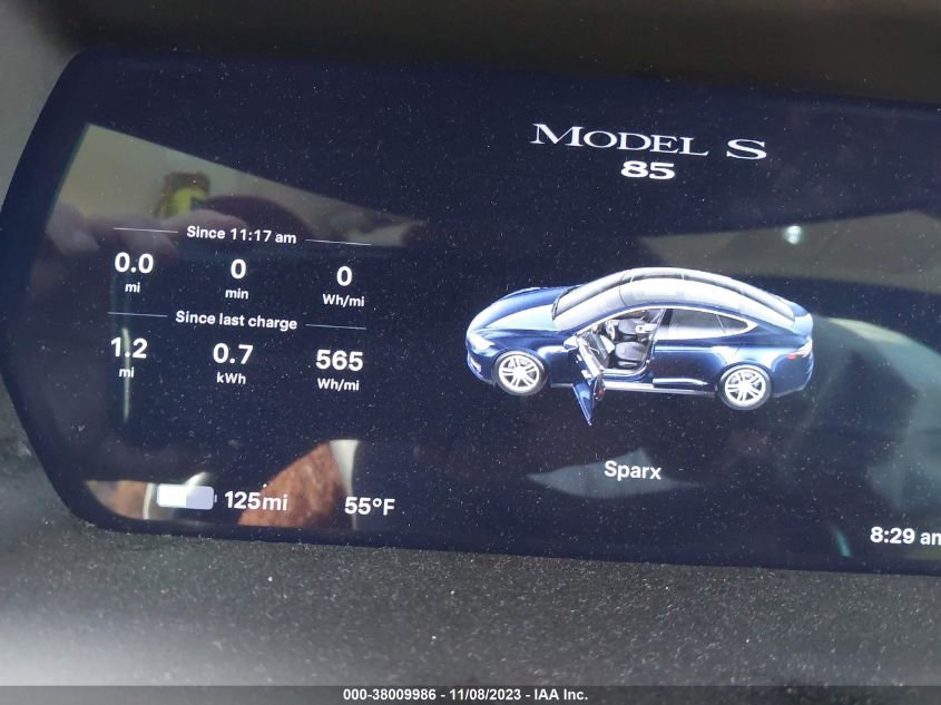 2014 TESLA MODEL S - 5YJSA1H14EFP50390