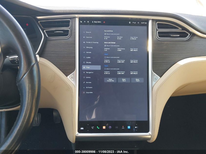 2014 TESLA MODEL S - 5YJSA1H14EFP50390
