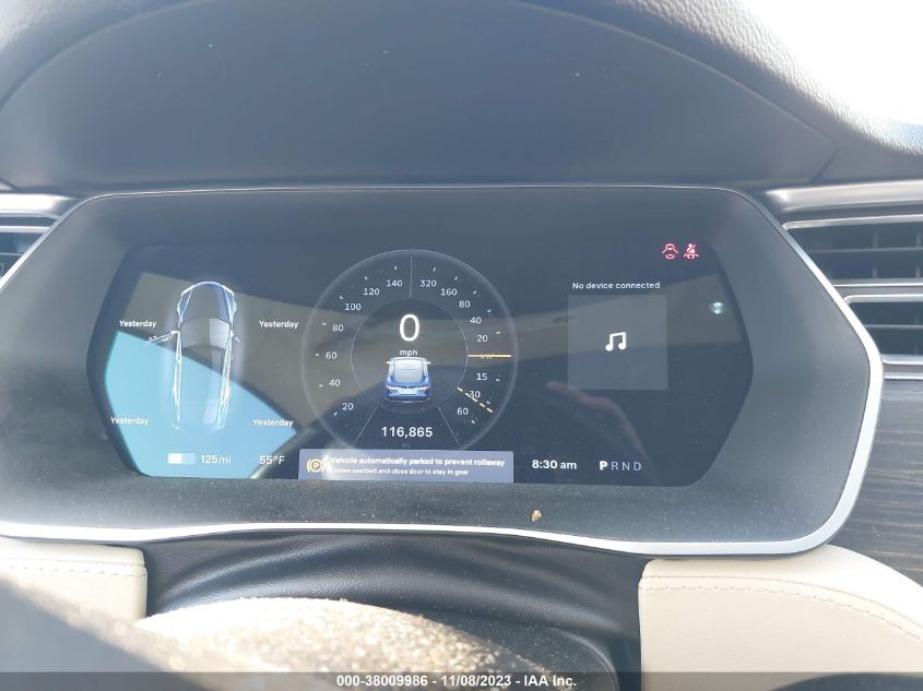 2014 TESLA MODEL S - 5YJSA1H14EFP50390