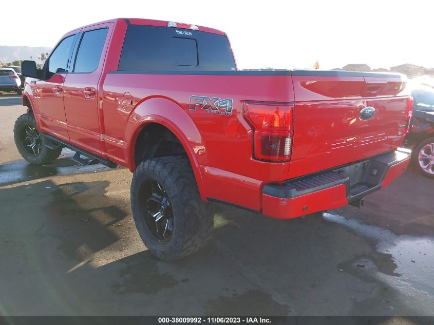 2018 FORD F-150 LARIAT - 1FTFW1EGXJFA81883