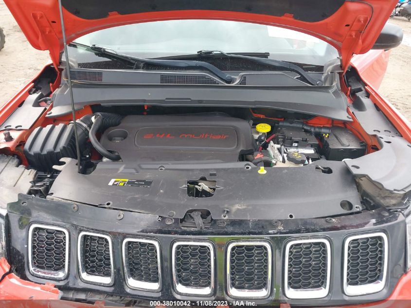 VIN 3C4NJDAB3JT104321 2018 JEEP COMPASS SPORT