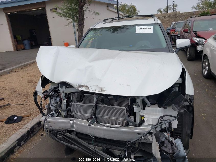 2022 TOYOTA HIGHLANDER HYBRID XLE - 5TDHBRCH6NS553422