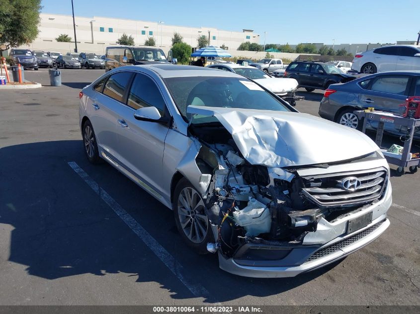 2016 HYUNDAI SONATA SPORT - 5NPE34AF2GH361248