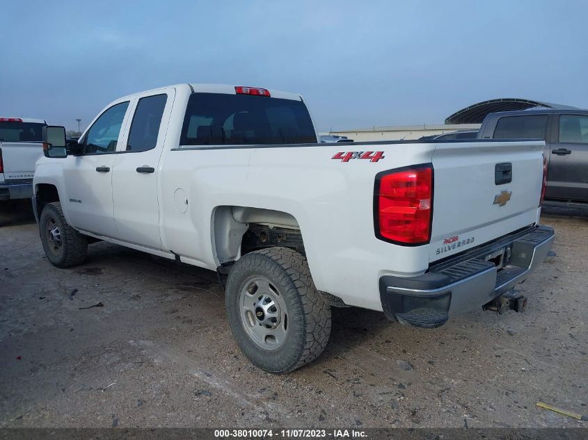 2019 CHEVROLET SILVERADO 2500HD WT - 2GC2KREG3K1205803
