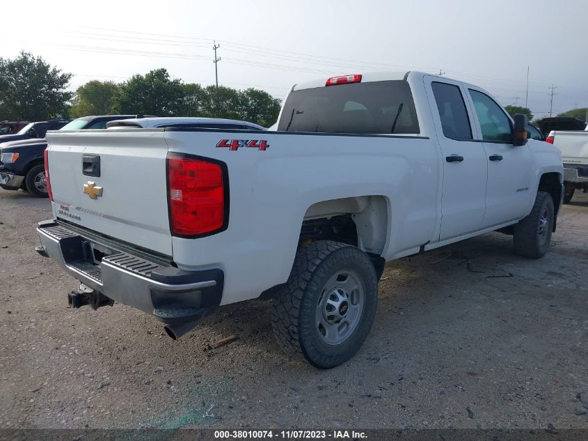2019 CHEVROLET SILVERADO 2500HD WT - 2GC2KREG3K1205803