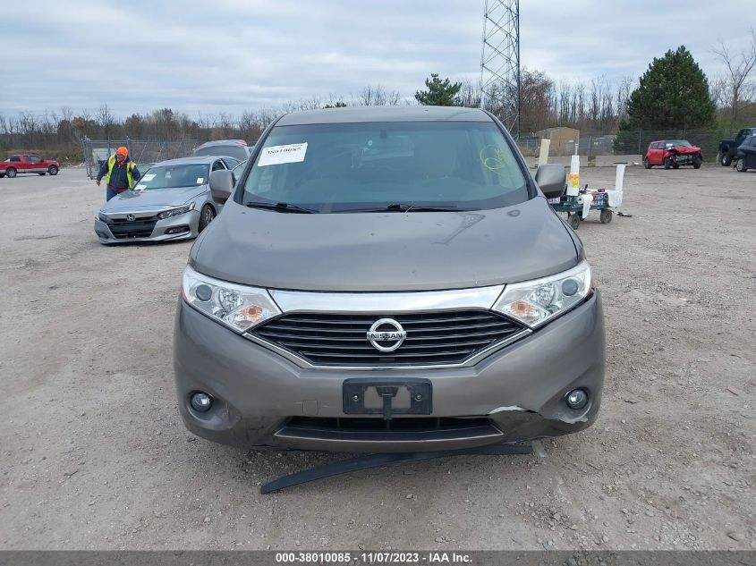 2015 NISSAN QUEST S/SV/SL/PLATINUM - JN8AE2KPXF9124443