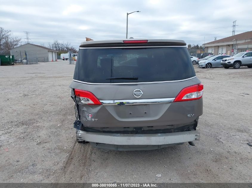2015 NISSAN QUEST S/SV/SL/PLATINUM - JN8AE2KPXF9124443