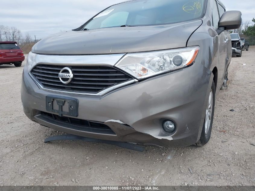 2015 NISSAN QUEST S/SV/SL/PLATINUM - JN8AE2KPXF9124443