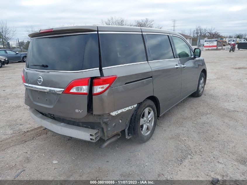 2015 NISSAN QUEST S/SV/SL/PLATINUM - JN8AE2KPXF9124443