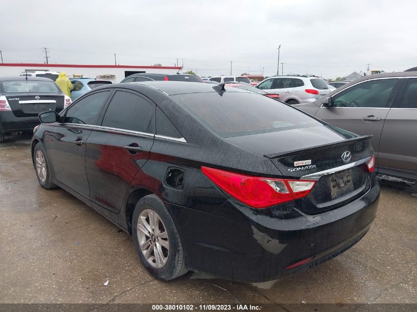 2013 HYUNDAI SONATA GLS - 5NPEB4AC5DH543756