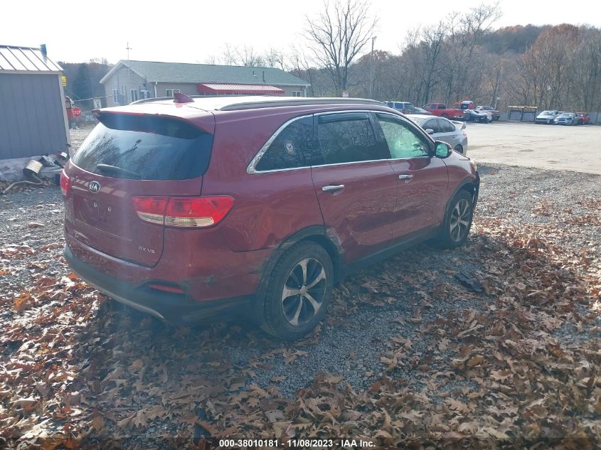 2017 KIA SORENTO 3.3L EX - 5XYPHDA50HG230393