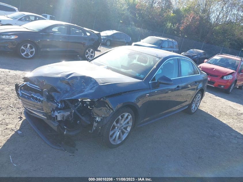 VIN WAUDNAF45KA016045 2019 AUDI A4 PREMIUM