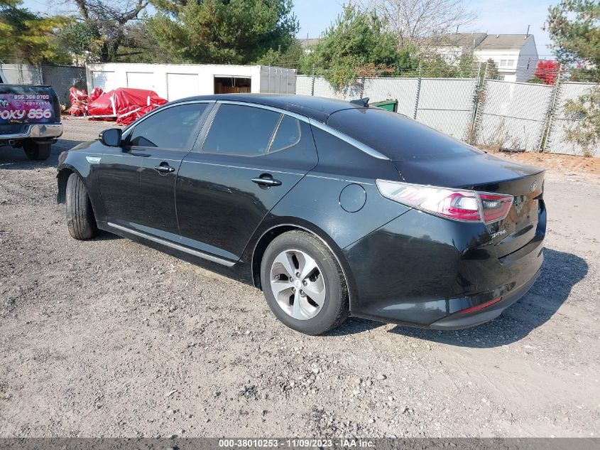 2014 KIA OPTIMA HYBRID LX - KNAGM4AD7E5071795