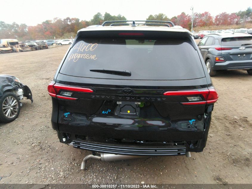 2024 TOYOTA GRAND HIGHLANDER XLE 5TDAAAB56RS011014