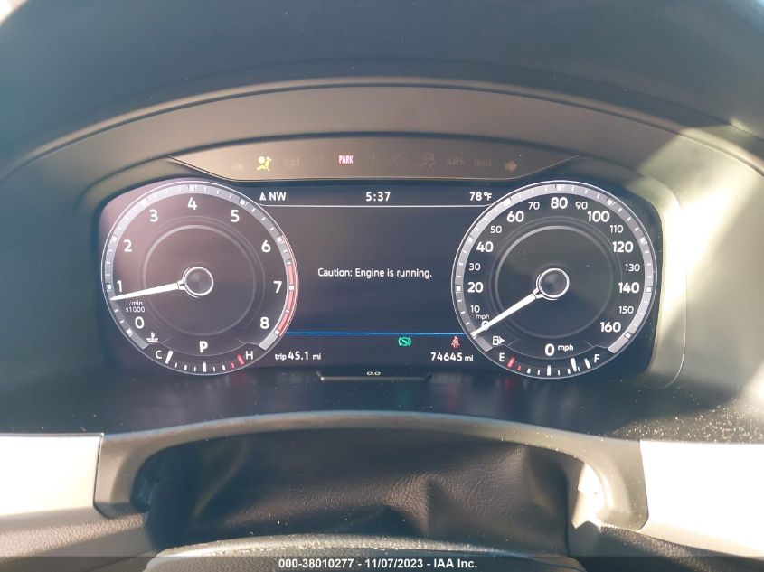 2019 VOLKSWAGEN ATLAS 3.6L V6 SEL - 1V2ER2CAXKC515325