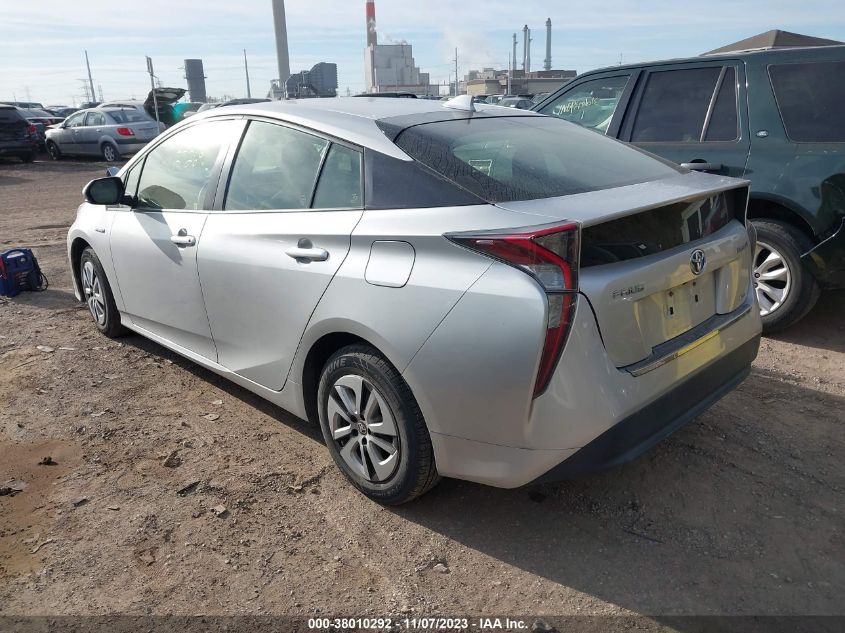 2017 TOYOTA PRIUS - JTDKARFU4H3033095