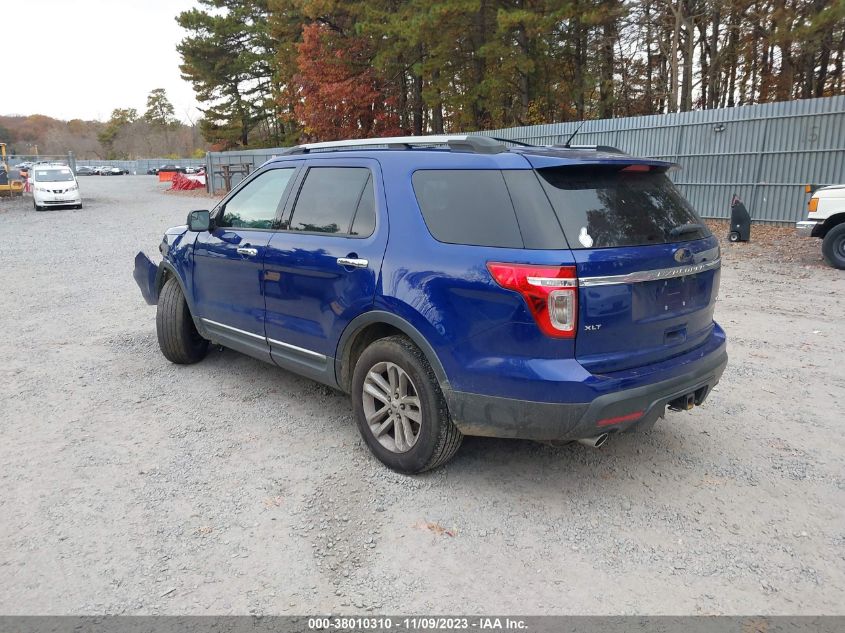 2014 FORD EXPLORER XLT - 1FM5K8D87EGB49773