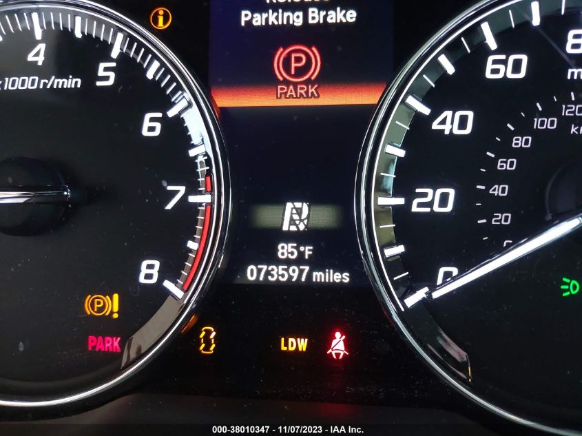 2014 ACURA RLX JH4KC1F54EC007286