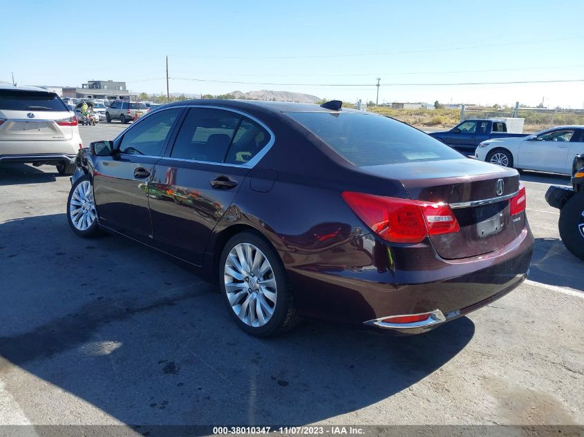 2014 ACURA RLX JH4KC1F54EC007286