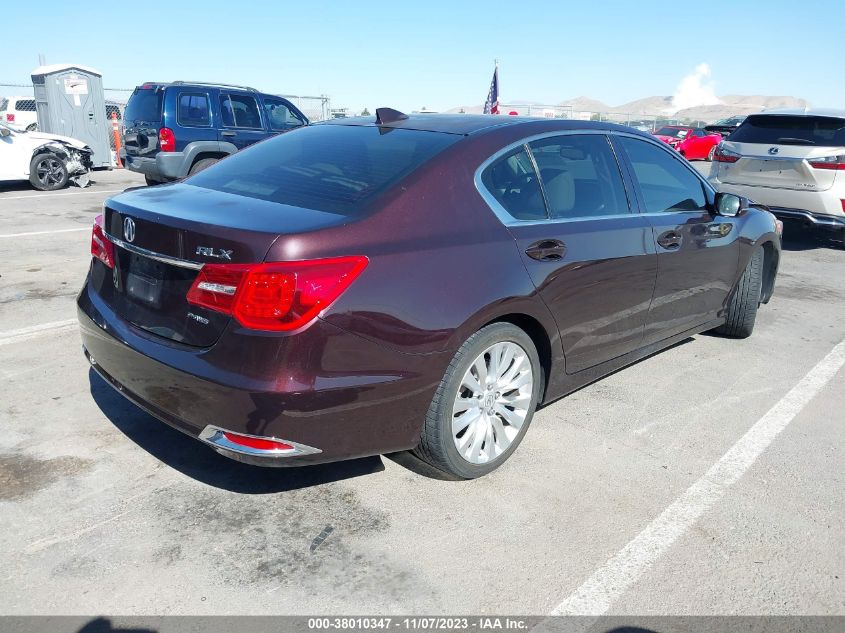 2014 ACURA RLX JH4KC1F54EC007286