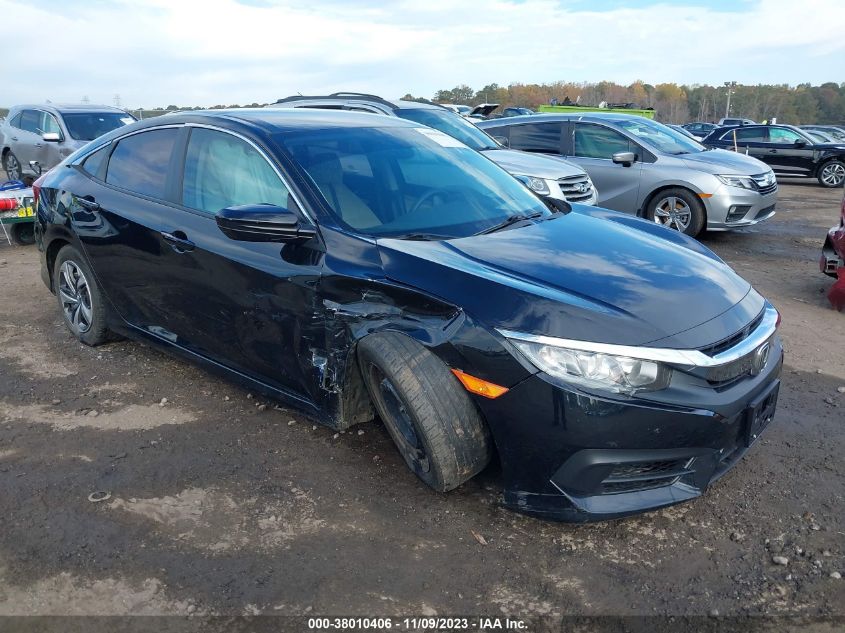 Lot #2564311805 2016 HONDA CIVIC LX salvage car