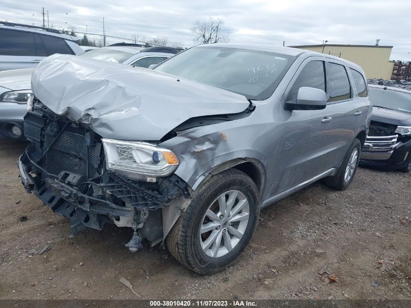2019 DODGE DURANGO SXT - 1C4RDJAG4KC599628