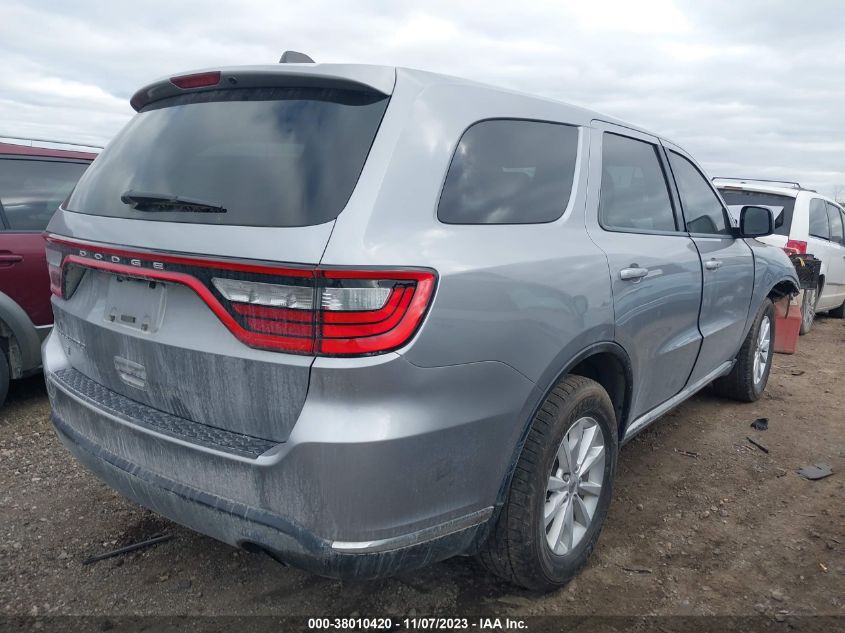 2019 DODGE DURANGO SXT - 1C4RDJAG4KC599628