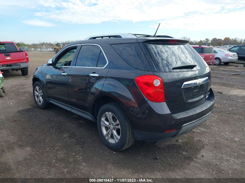 2013 CHEVROLET EQUINOX LTZ - 2GNALFEK8D6343622
