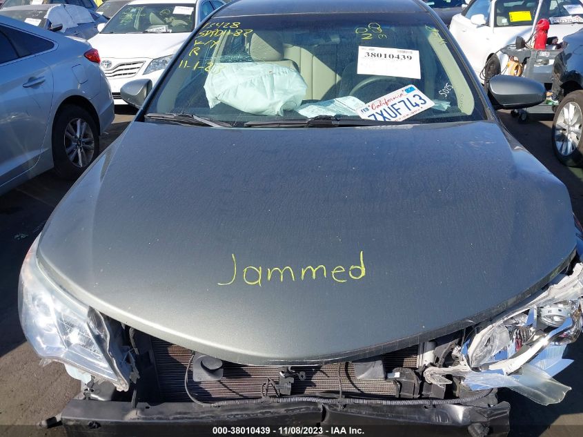 2014 TOYOTA CAMRY L/LE/XLE/SE/SE SPORT - 4T4BF1FK9ER365025
