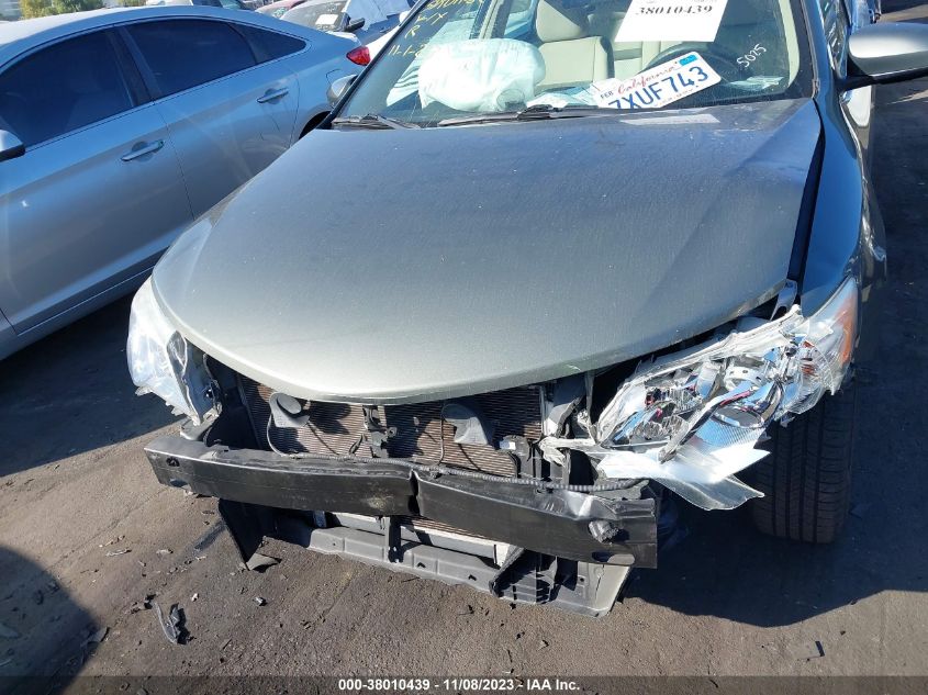2014 TOYOTA CAMRY L/LE/XLE/SE/SE SPORT - 4T4BF1FK9ER365025