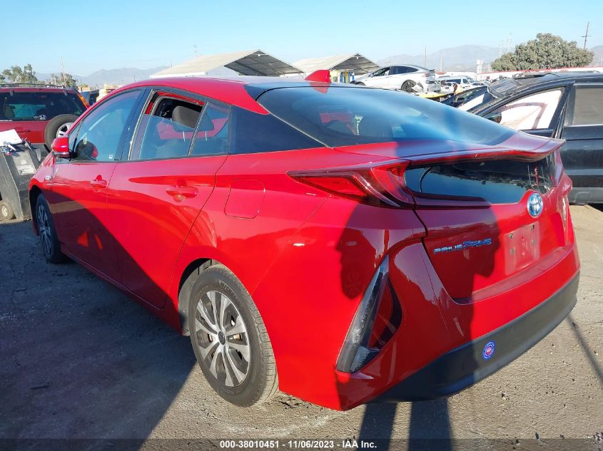 2020 TOYOTA PRIUS PRIME LE - JTDKARFP4L3160710