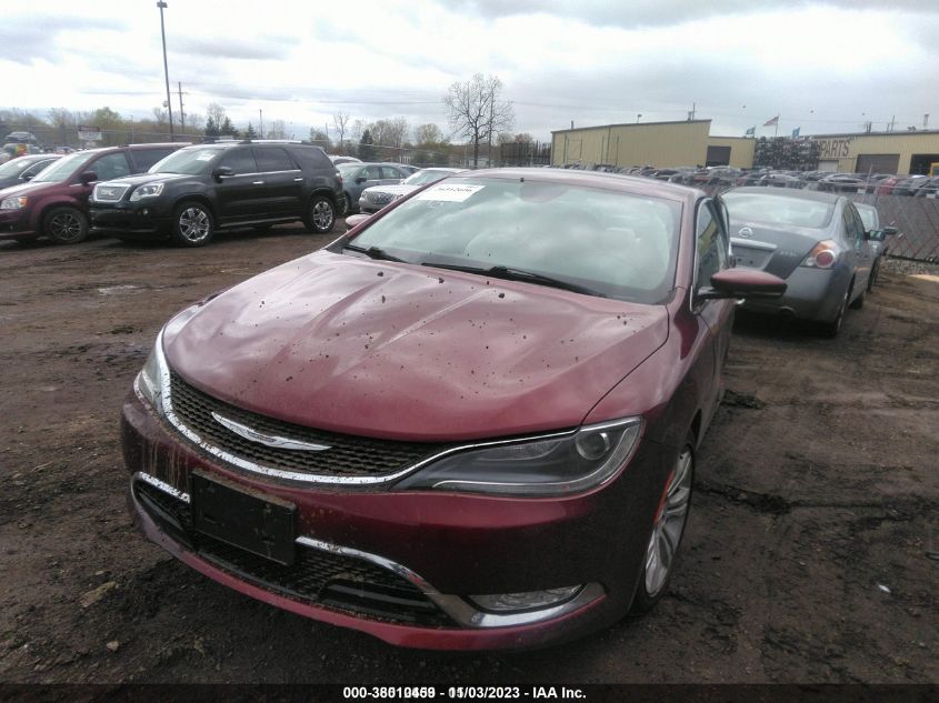 2016 CHRYSLER 200 C - 1C3CCCCB9GN192698