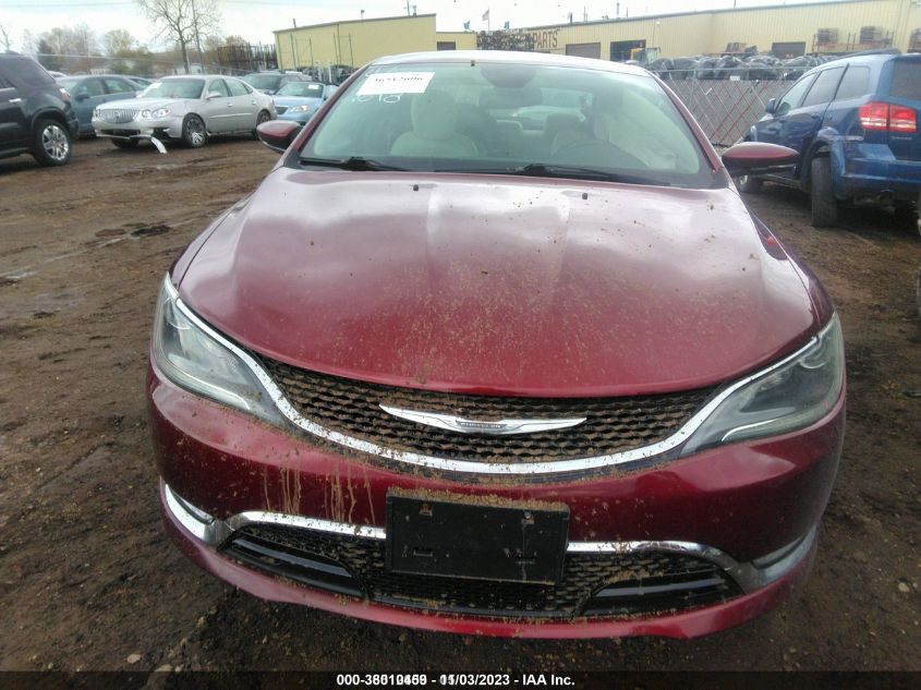 2016 CHRYSLER 200 C - 1C3CCCCB9GN192698