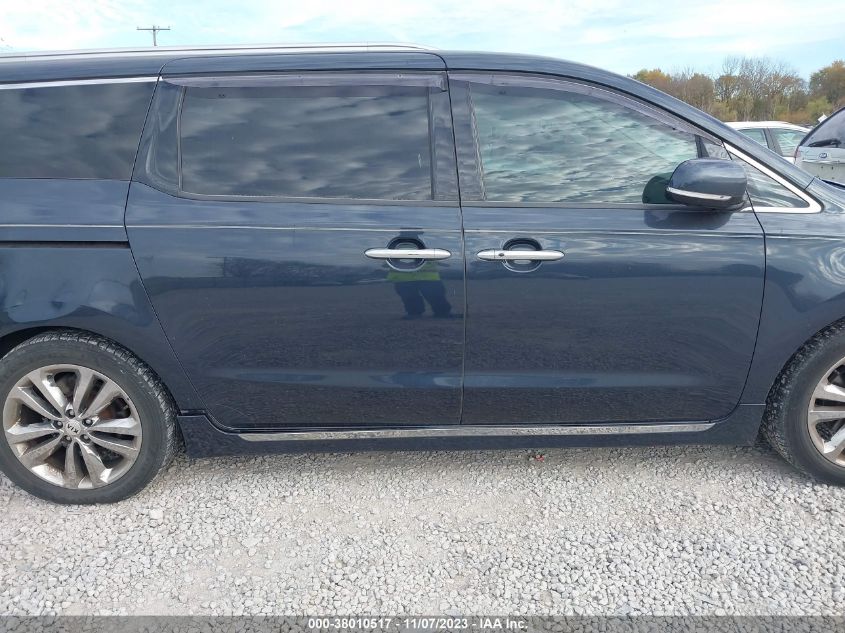 2016 KIA SEDONA SX-L - KNDME5C17G6125539
