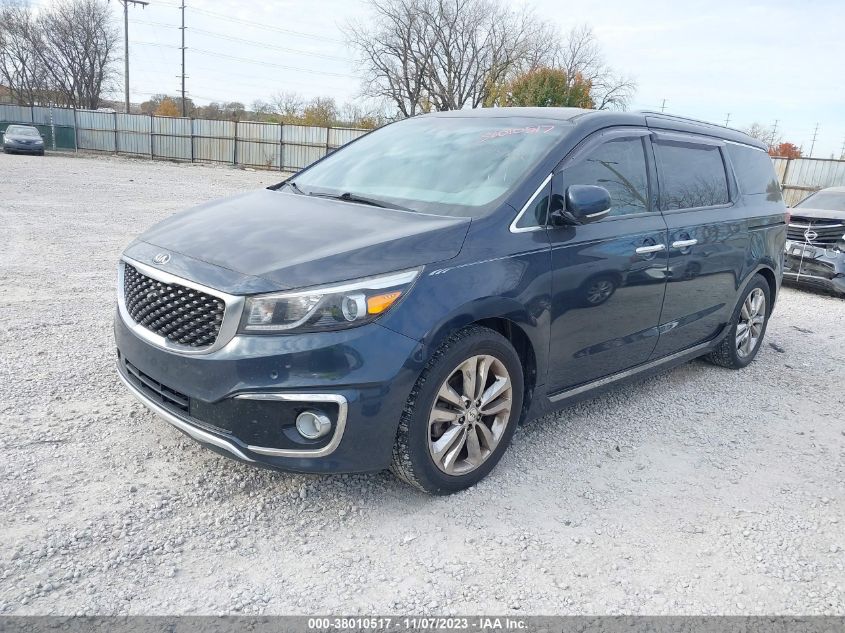 2016 KIA SEDONA SX-L - KNDME5C17G6125539